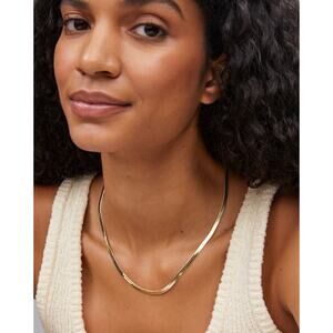 Kendra Scott Kassie Chain Necklace In Gold